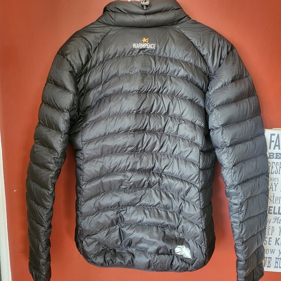 WARMPEACE Down Fill Puffer Lite Jacket compare Patagonia - Picture 2 of 5